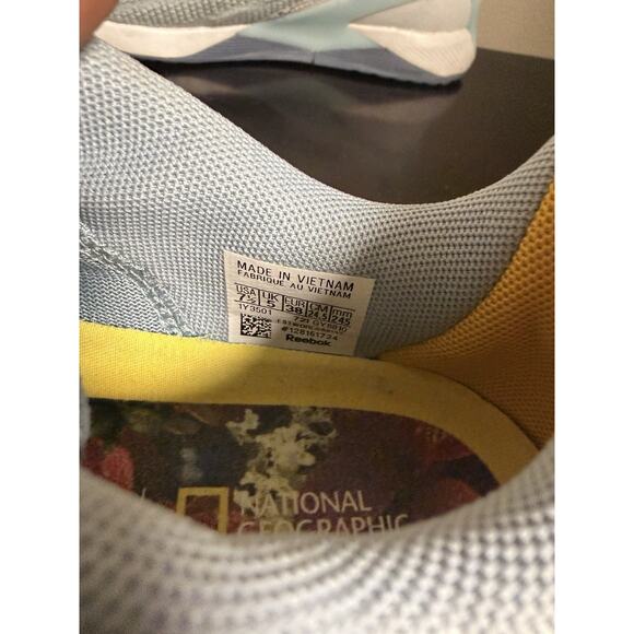 Reebok Nano X1 Grow Womens 7.5 Blue National Geographic Training Shoes GY8810 - Picture 6 of 6